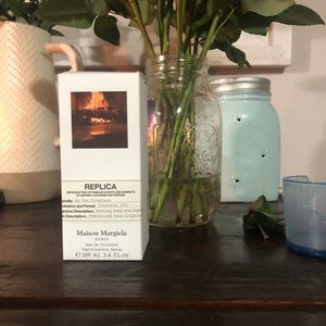 Replica Madison margiela by the fireplace. Brand new